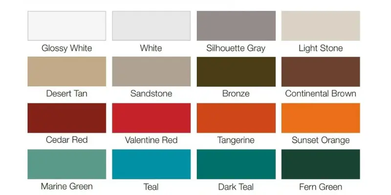 Garage Door Colors